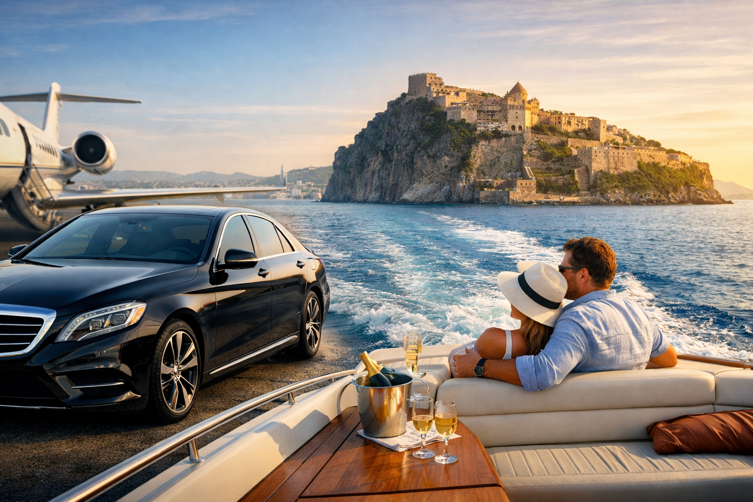Private Transfers from Airport to Ischia